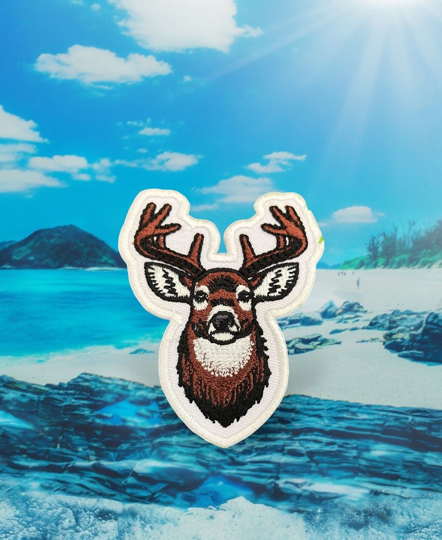 WhatsApp Image 2025-10-10 at 12.11.57 PM (2) Black Buck Embroidery Patch - Image 1