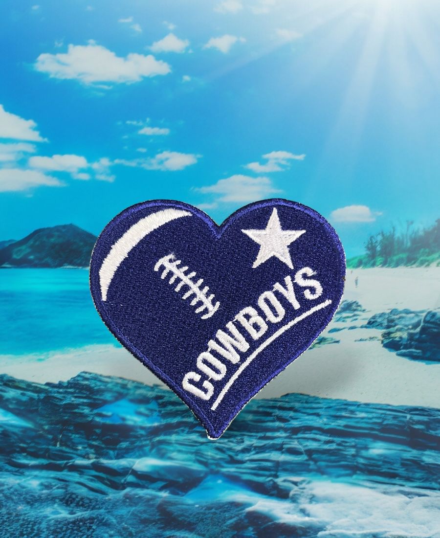 WhatsApp Image 2025-10-11 at 4.47.15 AM (1) Cowboys Heart Embroidery Patch - Image 1