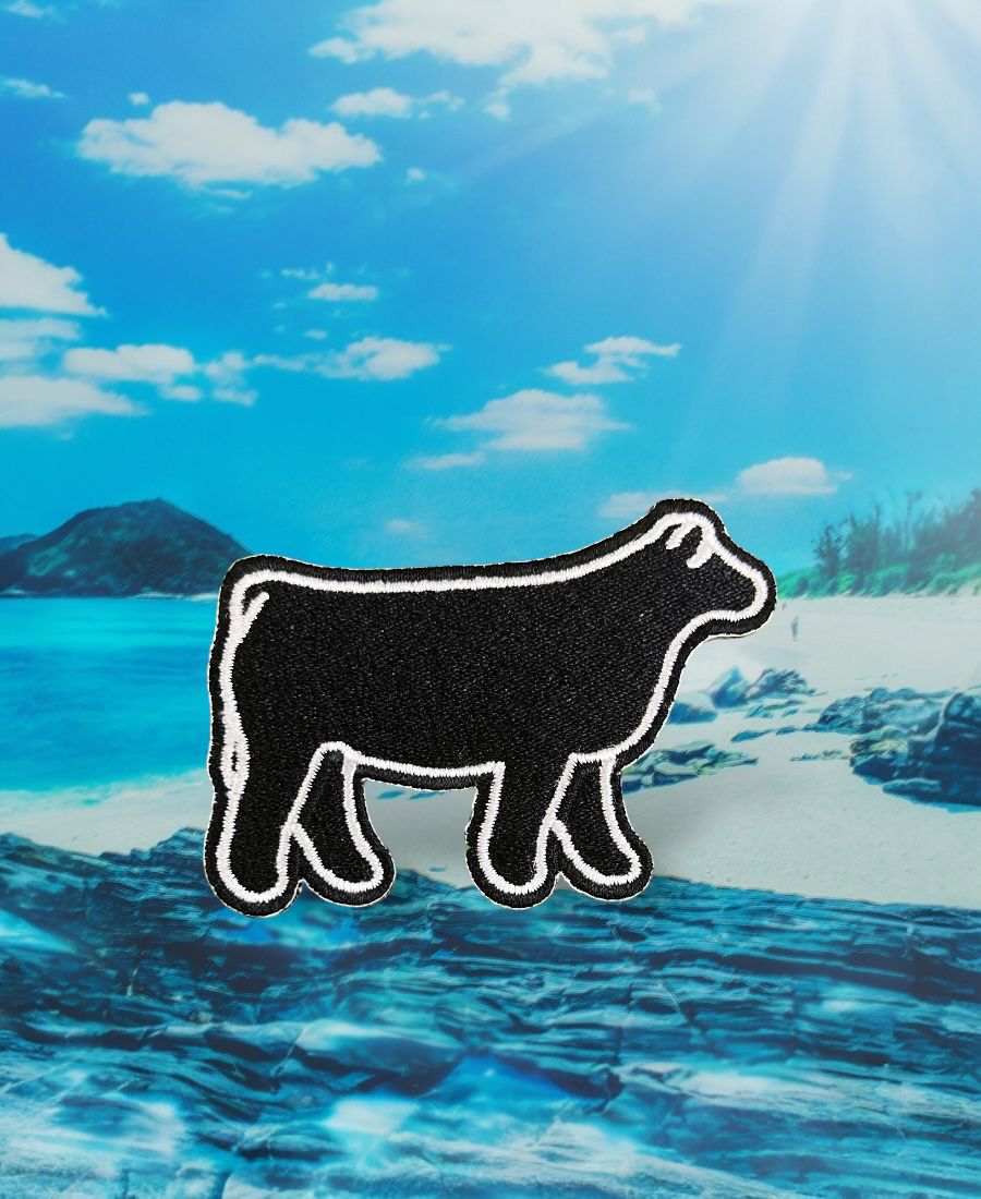 WhatsApp Image 2025-10-12 at 8.20.23 PM (3) Cow Cattle Embroidery Patch - Image 1