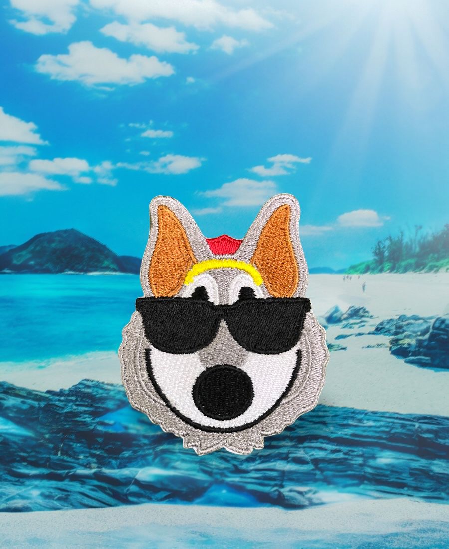 WhatsApp Image 2025-10-12 at 8.20.25 PM (3) KC Wolf Sunglasses Embroidery Patch - Image 1