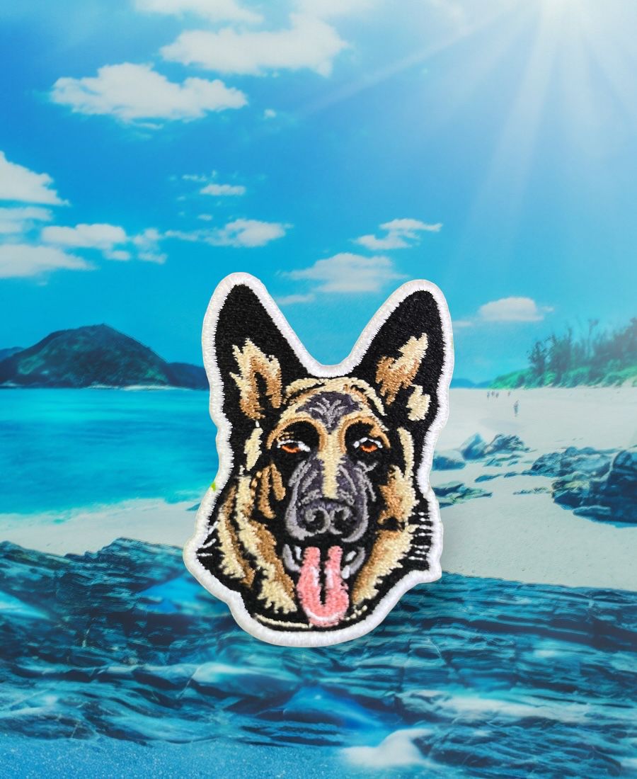 WhatsApp Image 2025-10-12 at 8.20.26 PM (1) German Shepherd Embroidery Patch - Image 1