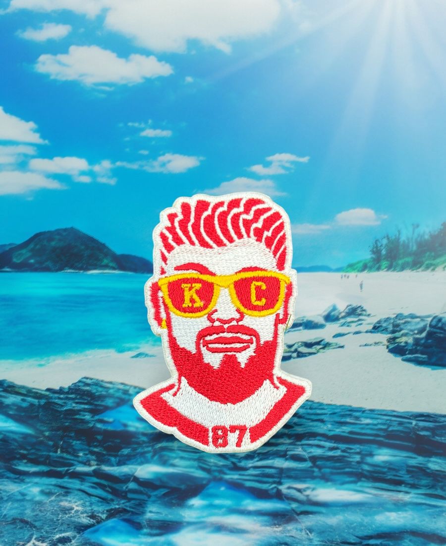 WhatsApp Image 2025-10-13 at 5.12.13 AM (2) Travis Kelce Embroidery Patch - Image 1