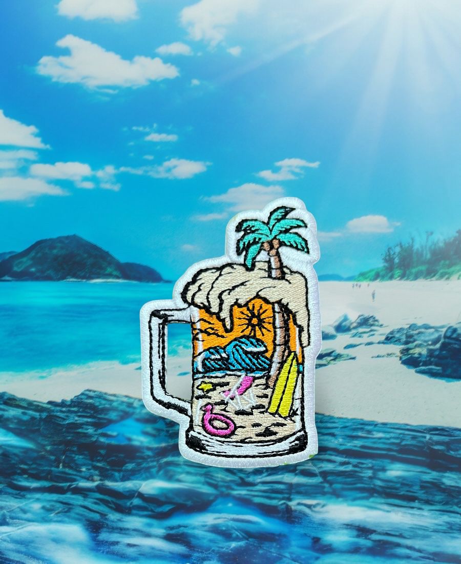 WhatsApp Image 2025-10-15 at 11.28.02 AM Summer Beach Glass Embroidery Patch - Image 1