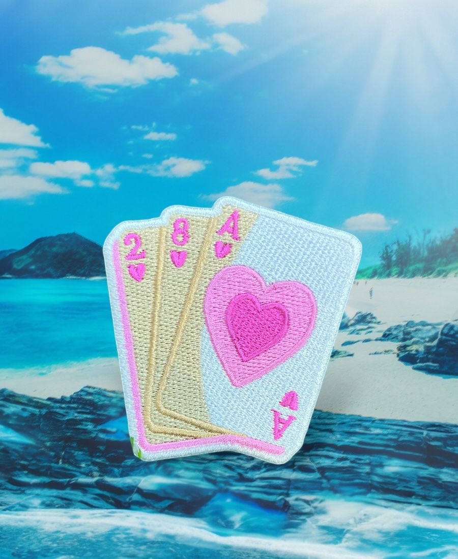 WhatsApp Image 2025-10-15 at 5.21.25 AM (13) Play Your Cards Embroidery Patch - Image 1
