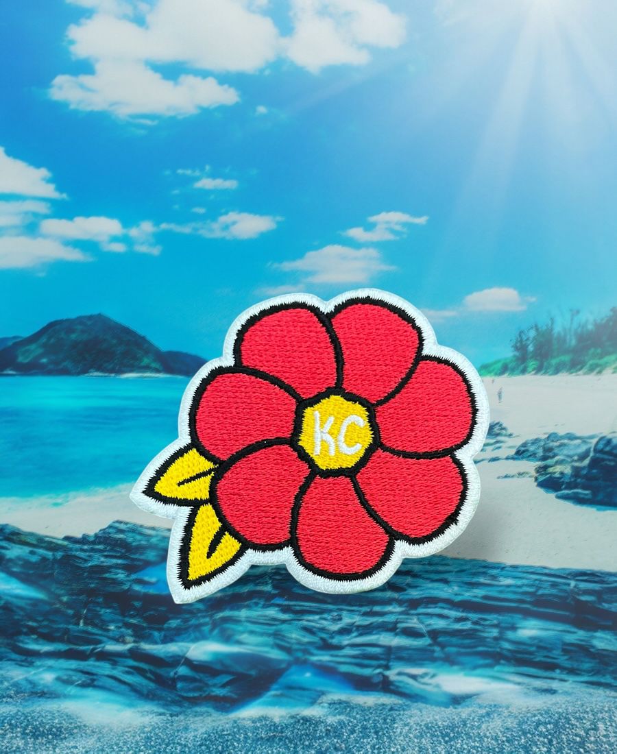 WhatsApp Image 2025-10-15 at 5.21.26 AM (11) KC Flower Embroidery Patch. - Image 1