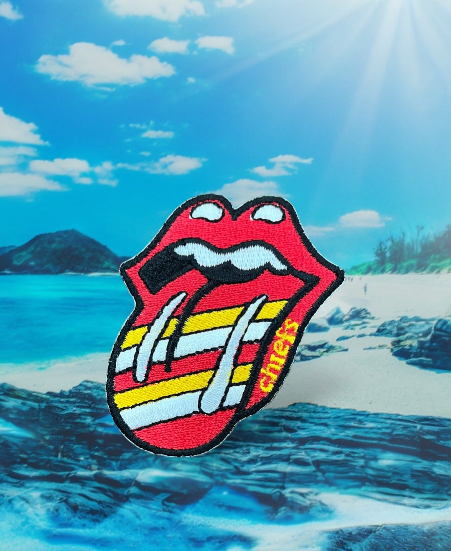 WhatsApp Image 2025-10-16 at 7.09.11 AM (1) The Rolling Stones Chiefs Embroidery Patch - Image 1