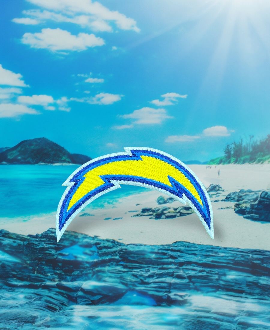 WhatsApp Image 2025-10-16 at 7.09.12 AM (1) Los Angeles Chargers Embroidery Patch - Image 1