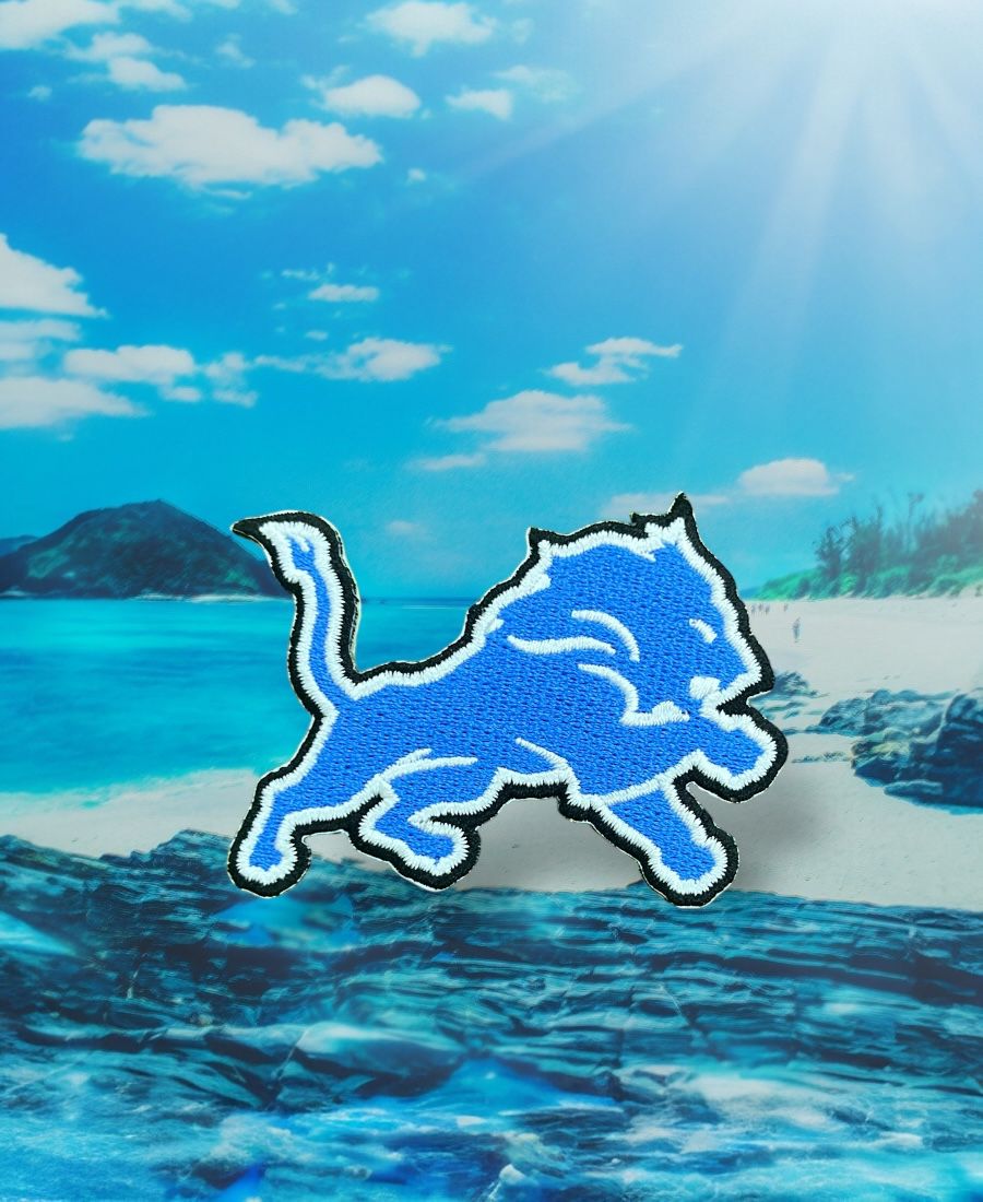 WhatsApp Image 2025-10-16 at 7.09.24 AM Detroit Lions Embroidery Patch - Image 1