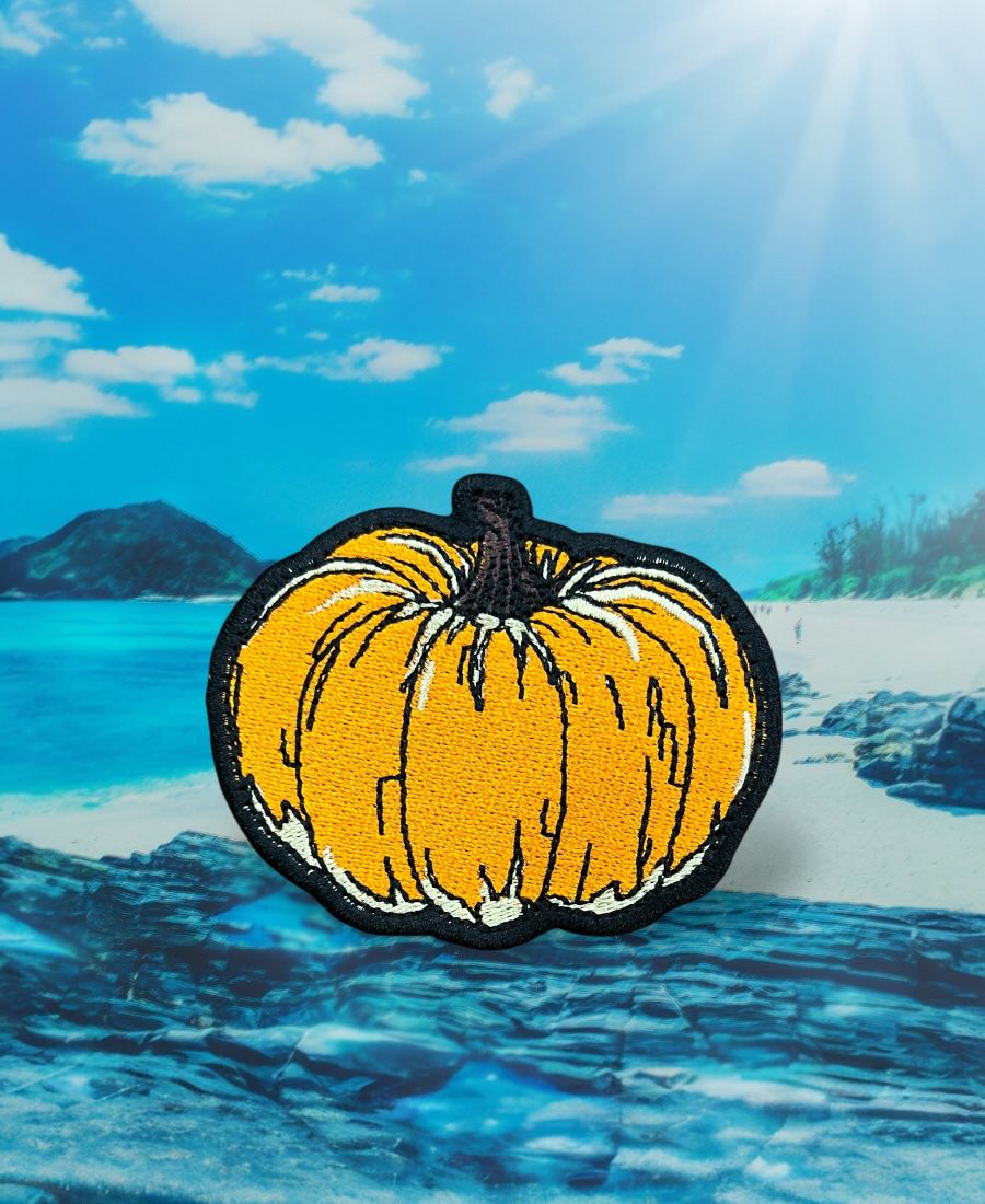 WhatsApp Image 2025-10-16 at 9.13.43 AM Pumpkin 01 Embroidery Patch - Image 1