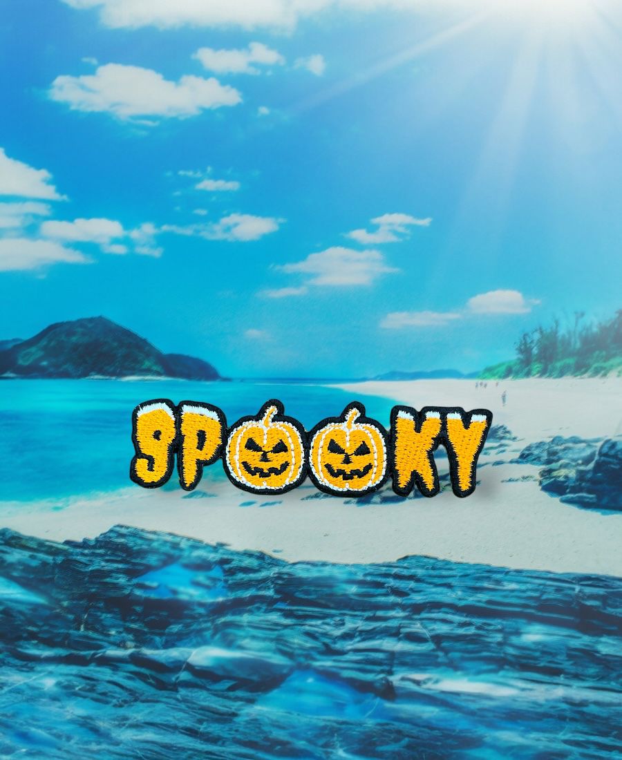 WhatsApp Image 2025-10-16 at 9.13.44 AM (2) Pumpkin Spooky Embroidery Patch - Image 1