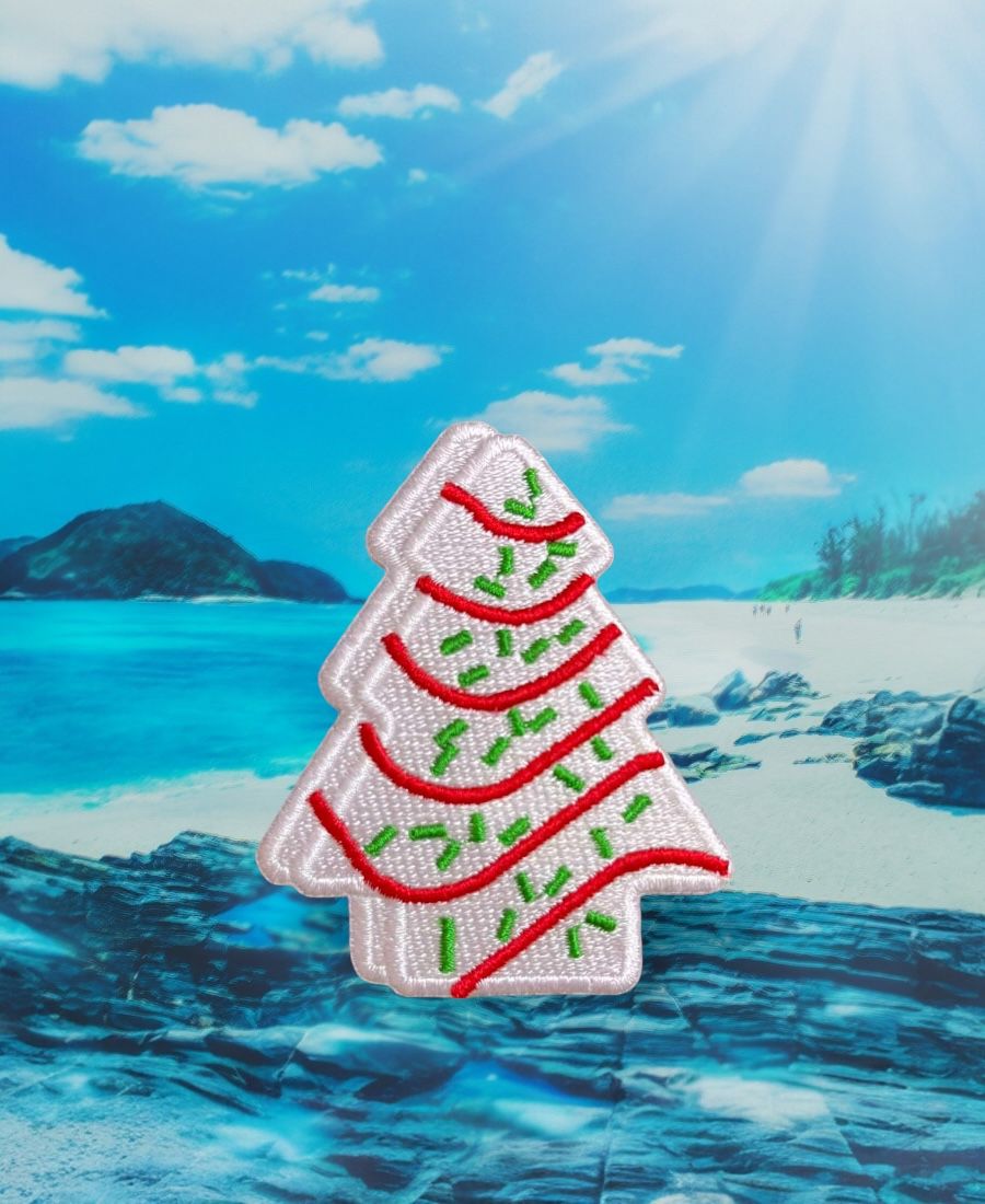 WhatsApp Image 2025-10-19 at 10.11.32 AM (1) Christmas Tree1 Embroidery patch - Image 1