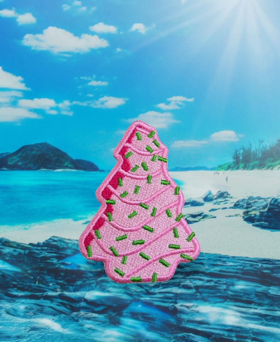 WhatsApp Image 2025-10-19 at 10.11.33 AM (1) Christmas Tree2 Embroidery patch - Image 1