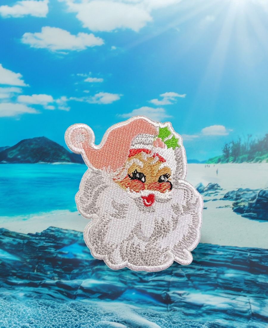 WhatsApp Image 2025-10-19 at 10.11.34 AM (2) Santa Claus Embroidery patch - Image 1